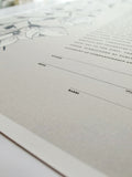 Signature Ketubah Southern Magnolias