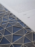 Ketubah Papercut - Geometric (Printed Border)