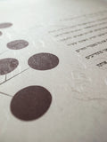 Signature Ketubah - Circle Tree on Washi Paper