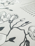 Signature Ketubah Design (Cotton Paper) Southern Magnolias