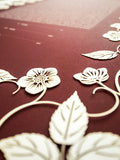 Papercut Ketubah Blooming Garden
