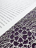 Ketubah Papercut - Trellis (Printed Border)