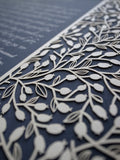 Ketubah Papercut - Lace Leaves (Classic Design)
