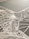 Ketubah Papercut - Tropical Frame (Classic Design)