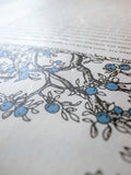 Signature Ketubah Design (Washi Paper) Branch Frame