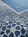 Ketubah Papercut - Trellis (Classic Design)