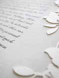 Papercut Ketubah Cherry Blossoms