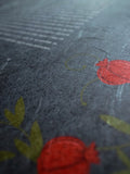 Signature Ketubah Pomegranate Branches on Washi Paper