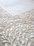Ketubah Papercut - Lace Leaves (Classic Design)