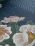 Signature Ketubah Blooming Roses on Bookcloth