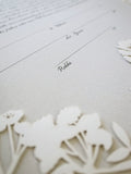 Papercut Ketubah Cherry Blossoms