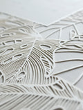 Ketubah Papercut - Tropical Frame (Classic Design)