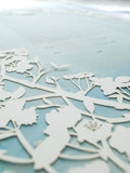 Papercut Ketubah Cherry Blossoms