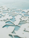 Papercut Ketubah Cherry Blossoms