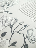 Signature Ketubah Design (Cotton Paper) Southern Magnolias