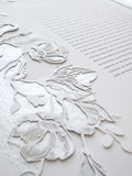 Papercut Ketubah Southern Magnolias