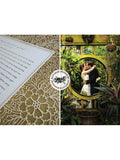 Ketubah Papercut - Trellis (Metallic Border)