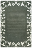Signature Ketubah - Blooming Garden on Washi Paper