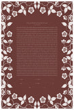 Signature Ketubah Design (Bookcloth) Blooming Garden