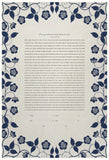 Signature Ketubah Design (Washi Paper) Blooming Garden