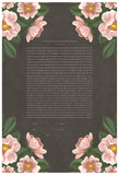 Signature Ketubah Design (Cotton Paper) Blooming Roses