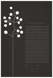 Signature Ketubah - Circle Tree on Bookcloth