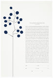 Signature Ketubah Design (Bookcloth) Circle Tree