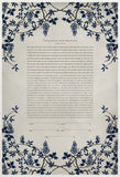 Signature Ketubah Design (Washi Paper) Grapevines