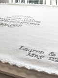 Heirloom Wedding Challah Cover