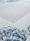 Signature Ketubah Peony Corner