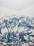 Signature Ketubah Peony Corner