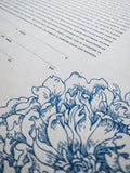 Signature Ketubah Peony Corner