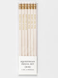 Equestrian Pencil Set: WALK. TROT. CANTER.