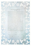 Ketubah Papercut - Blooming Garden (Classic Design)