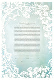 Papercut Ketubah Cherry Blossoms