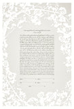 Papercut Ketubah Cherry Blossoms