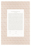 Ketubah Papercut - Art Nouveau Lace (Metallic Border)