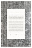 Papercut Ketubah Chevron Lines