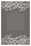 Papercut Ketubah Branches