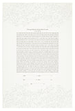 Ketubah Papercut - Branches (Classic Design)