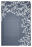 Ketubah Papercut - Sprigs (Classic Design)