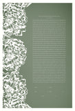 Papercut Ketubah Peonies