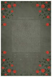 Signature Ketubah - Pomegranate Branches
