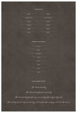 Quaker Marriage Certificate - Folk Garland (parchment charcoal/vanilla flowers)