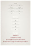 Quaker Marriage Certificate - Blooming Peonies (ascot gray)