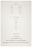 Quaker Marriage Certificate - Wild Flowers (ascot gray)