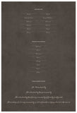 Quaker Marriage Certificate - Folk Garland (parchment charcoal/vanilla flowers)