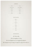 Quaker Marriage Certificate - Wild Flowers (ascot gray)
