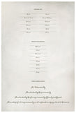 Quaker Marriage Certificate - Wild Flowers (watercolor ascot gray)