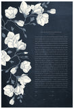 Signature Ketubah Design (Cotton Paper) Southern Magnolias